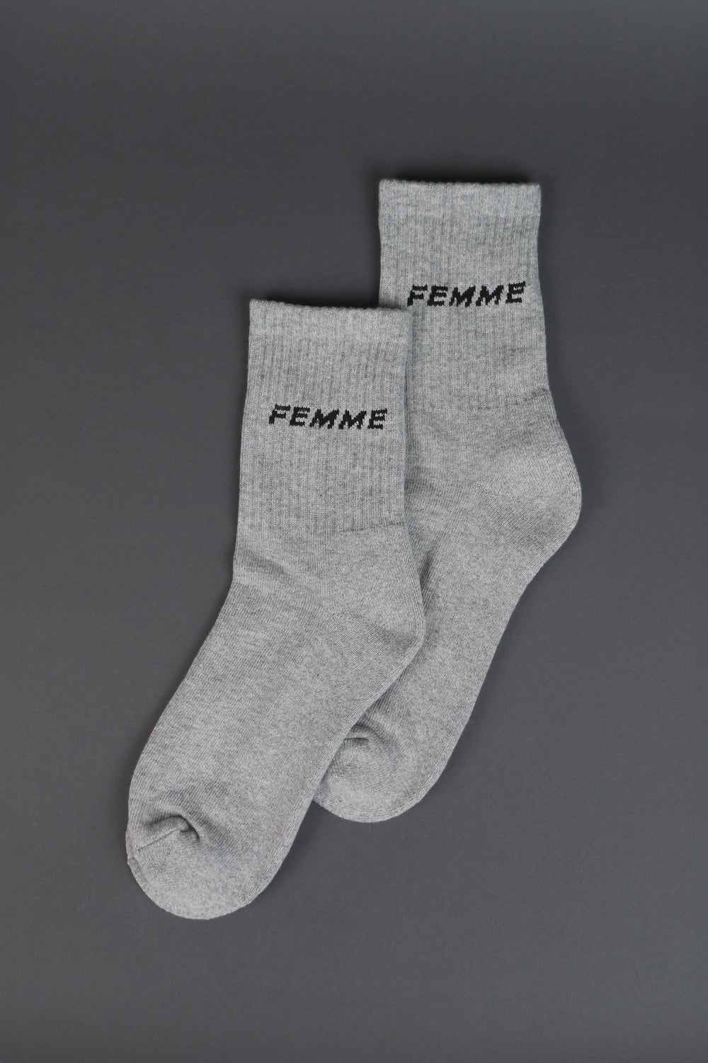 FEMME FIT SOCKS - GREY