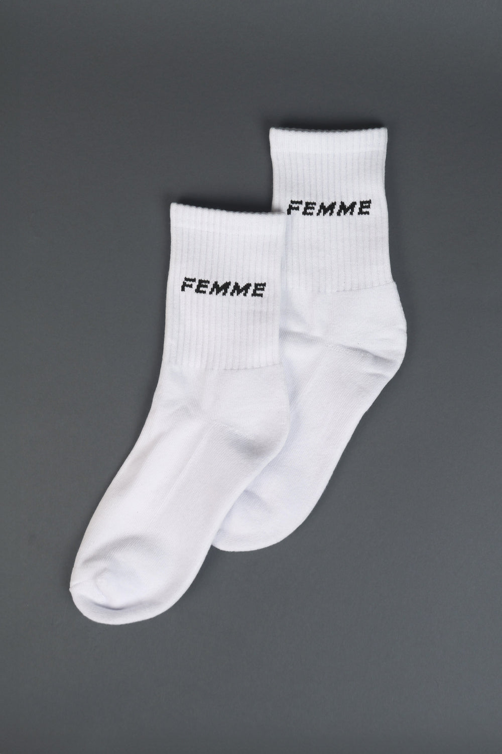 FEMME FIT SOCKS - WHITE